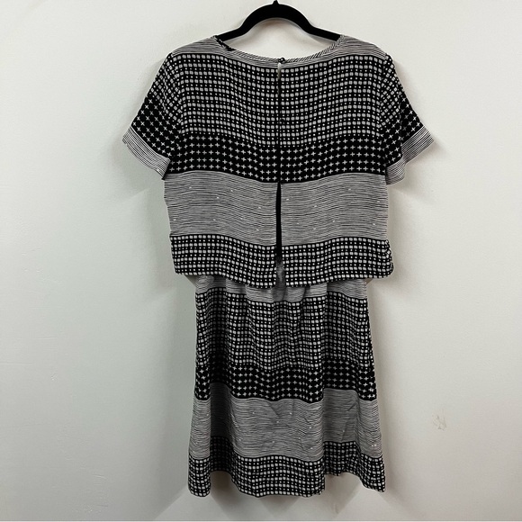Madewell Twopiece Silk Dress in Hashtag Stripe - Picture 9 of 14